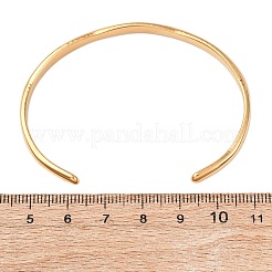 Браслеты-манжеты из нержавеющей стали 304 для женщин&nbsp;BJEW-Z146-05G