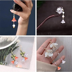 Прозрачные колпачки акриловая бисера&nbsp;TACR-YW0002-39