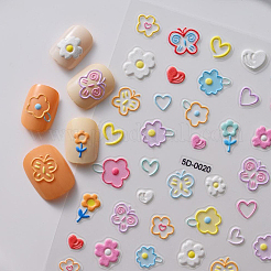 5 шт. 5 стиля животных и цветов&nbsp;MRMJ-SP0001-26