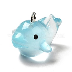 Подвески из светящейся полупрозрачной смолы&nbsp;RESI-A017-07