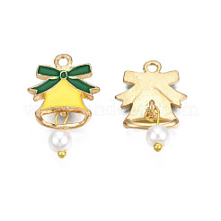 Crémaillère placage pendentifs en émail d'alliage&nbsp;ENAM-N055-153B