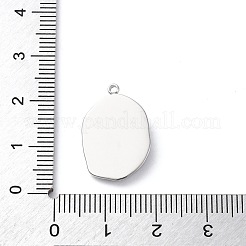 Anhänger aus Edelstahl 304&nbsp;STAS-S163-06A-P