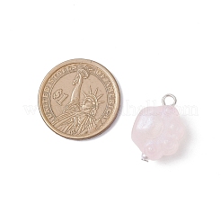 Подвески из светящегося акрила с имитацией жемчуга из АБС-пластика PALLOY-JF04499