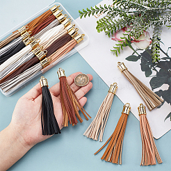 20 шт. 10-х цветные большие подвески из искусственной кожи FIND-PH0024-16