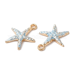 Подвески из экологически чистого сплава с эмалью PALLOY-M212-14G