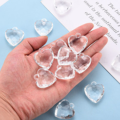 Прозрачные акриловые подвески&nbsp;TACR-T024-03B-205