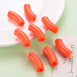 Непрозрачные акриловые бусины&nbsp;MACR-S372-001B-S026