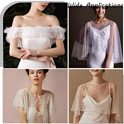 Женские тюлевые воротники&nbsp;AJEW-WH20001-37C