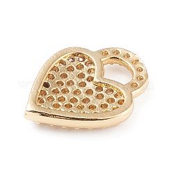 Латунные микропаве прозрачные подвески с фианитом&nbsp;X-ZIRC-L097-018G