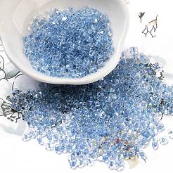 Cuentas de semillas de vidrio luminoso&nbsp;SEED-A033-07G