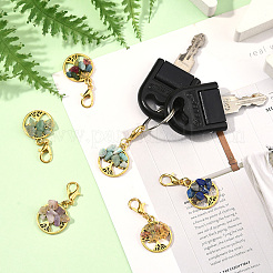 6 шт. ожерелье с подвеской из сплава дерева жизни&nbsp;HJEW-YW00104