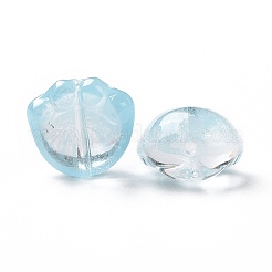 Perle di vetro verniciate a spruzzo trasparente&nbsp;GLAA-I050-05A