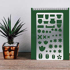 4шт 4 трафарета для резки из нержавеющей стали 304 DIY-BC0003-55