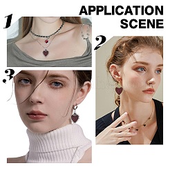 20шт 2 цвета сплава эмалевые подвески&nbsp;ENAM-SC0003-84