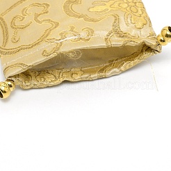 Sacchetti di stoffa per imballaggio regalo sacchetti con coulisse&nbsp;ABAG-WH0035-01K