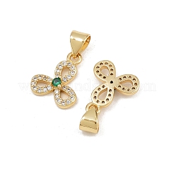 Латунные микро проложить кубического циркония подвески&nbsp;KK-C132-04G