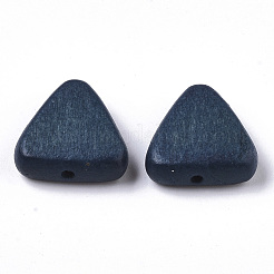Perles de bois naturel peintes&nbsp;WOOD-R265-05A
