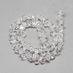 Природных кристаллов кварца бисер нитей G-R439-20A