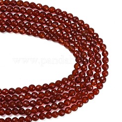 Природного сердолика нитей бисера&nbsp;G-C280-B10-6mm