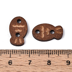 Пуговицы из рыбьего дерева BUTT-T013-15A