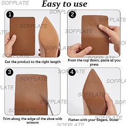 4шт ремонт подошвы обуви&nbsp;AJEW-SP0002-47C-05