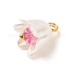 Окрашенный распылением абс-пластик с имитацией жемчуга PALLOY-JF01603-04