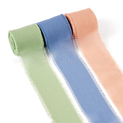 3 Rolle Polyesterbänder mit offenen Kanten&nbsp;SRIB-TAC0002-26D