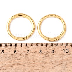 Латунные соединительные колечки&nbsp;KK-C157-06G-G