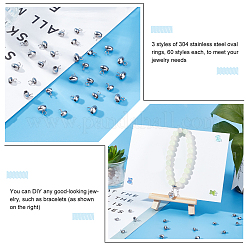 120 шт. 2-х видов трубчатых дужек из нержавеющей стали 304&nbsp;STAS-PH0001-39