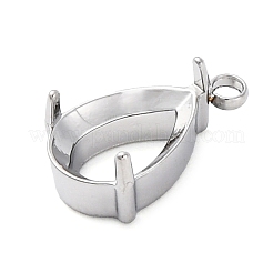 Закрепки для страз из нержавеющей стали 304&nbsp;LS-STAS-U042-04B-P