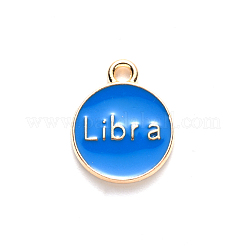 Pendentifs d'émail en alliage&nbsp;ENAM-S124-01A-02K