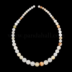 Rangs de perles dégradées en jade vert naturel&nbsp;GG-CBA2AE1-A06-A