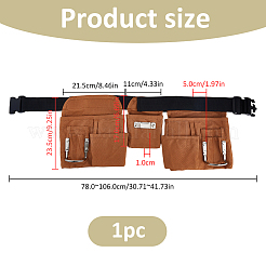 Cinturón para bolsa de herramientas de poliéster&nbsp;ABAG-WH0072-045B