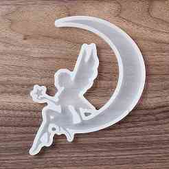 Силиконовые Молды для леденцов в форме феи и луны&nbsp;DIY-D069-05