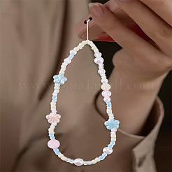 1 шт. ремешки для мобильного телефона из ПВХ и фарфора&nbsp;AJEW-LP0005-15