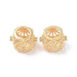 Латунные микро проложить Цирконий Европейский бисером KK-I702-37G