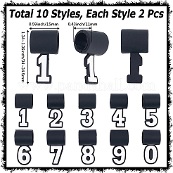 20шт. 10 стиля силиконовых подвесок&nbsp;SIL-SC0002-94