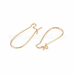 Латунные серьги обруча KK-ZX022-09G