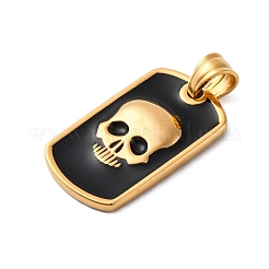 Подвески из нержавеющей стали 304 с эмалью&nbsp;STAS-U043-06A-G