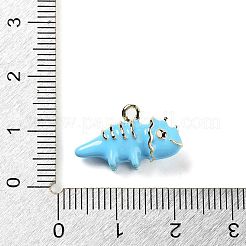 Подвески из эмали и сплава&nbsp;LS-ENAM-H043-01G-03