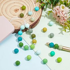 Фокальные бусины из пищевого силикона&nbsp;SIL-PH0001-29D