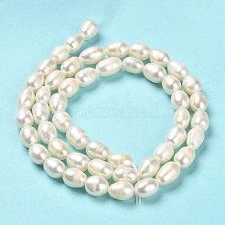 Нити из натурального культивированного пресноводного жемчуга PEAR-E016-169