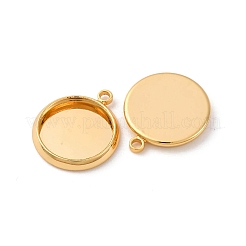 Pendente basi di cabochon in ottone&nbsp;X-KK-F898-20B-G