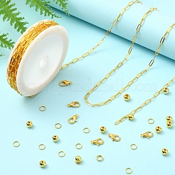 Наборы для самостоятельного изготовления цепочек-ожерельев&nbsp;DIY-YW0011-98