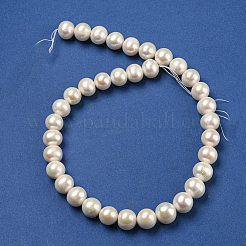 Stränge aus natürlichen Süßwasser-Zuchtperlen&nbsp;PEAR-K003-12A-01