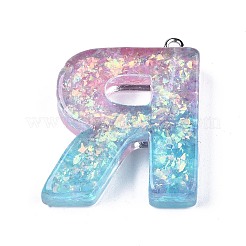 Pendentifs en résine époxy transparente&nbsp;CRES-S364-002R
