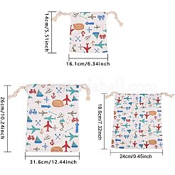 Мешочки из хлопчатобумажной и льняной ткани ABAG-NB0001-03
