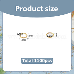 Открытые соединительные кольца из нержавеющей стали 304&nbsp;STAS-HS0001-63C