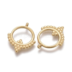 Подвески с открытой задней частью из нержавеющей стали 304 с ионным покрытием (IP) STAS-F256-051G