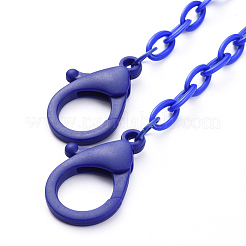 Colliers de chaîne de câble en plastique ABS personnalisés&nbsp;X-NJEW-JN02850-05